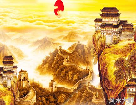 旭日东升挂在西墙好吗