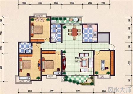 风水中最完美的户型