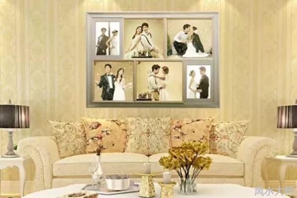 一进门看见结婚照好吗