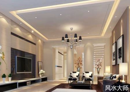 客厅吊顶风水讲究