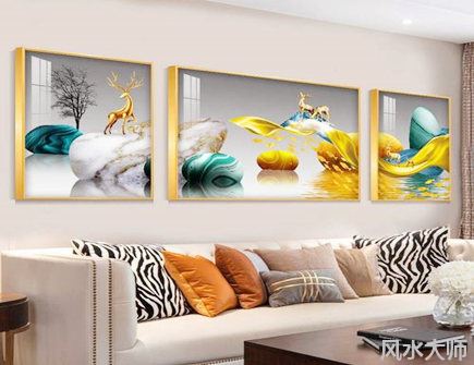 最适合挂在沙发后面的画