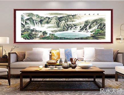 客厅山水画的风水禁忌