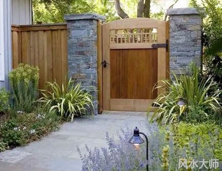 庭院门对着入户门好不好