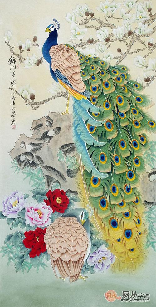 进门看到什么画为大吉