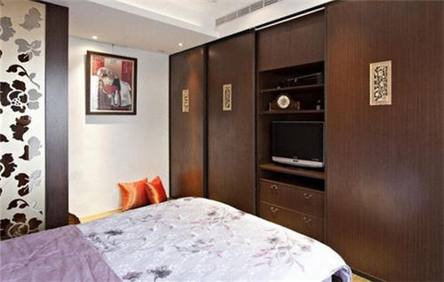衣柜与床最佳摆放图