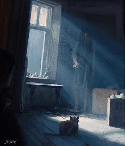 老人死后托梦给孙女好吗