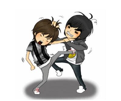 梦见有人在打架