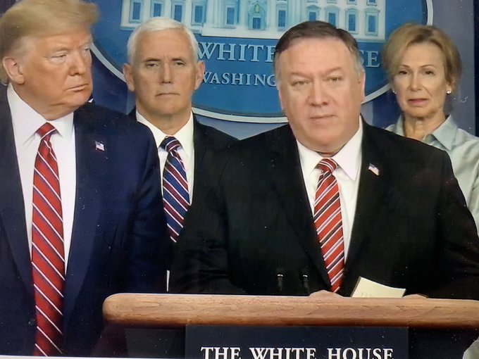 蓬佩奥一心想着遏杀中国